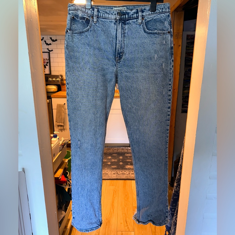 Abercrombie jeans.